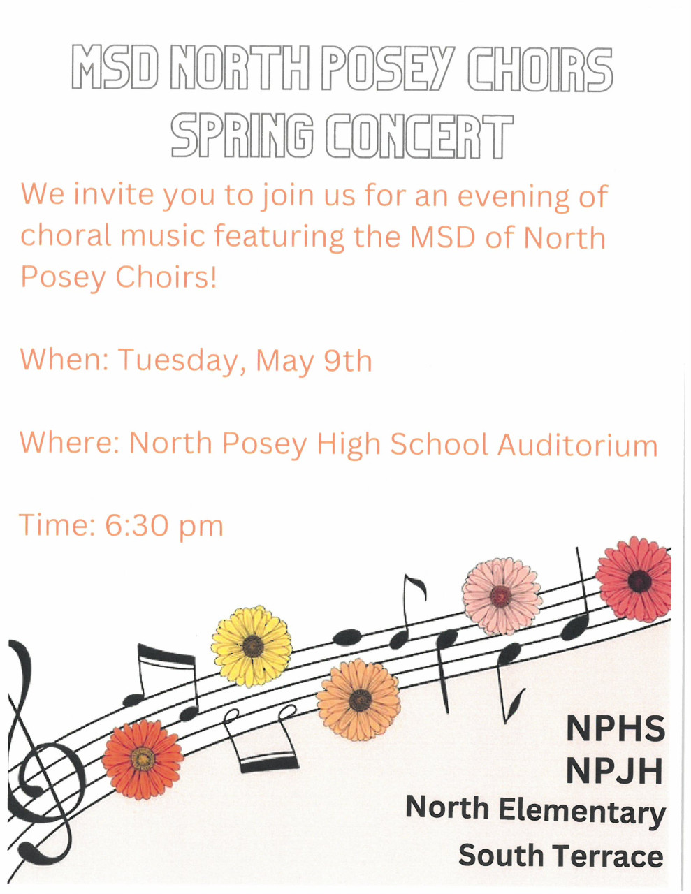 NP Spring Choir Concert